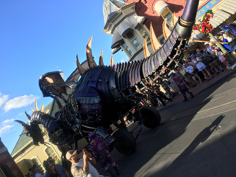 Maleficent Dragon Parade Float